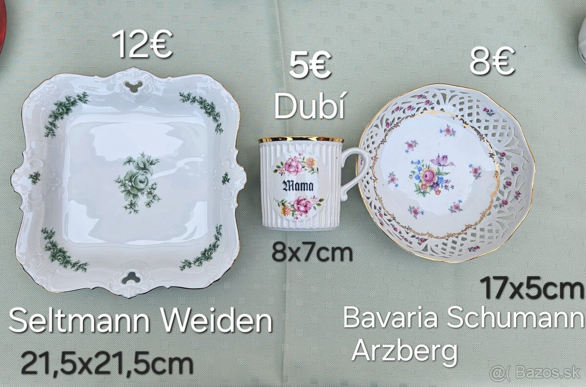 KERAMIKA A PORCELÁN DO ZBIERKY