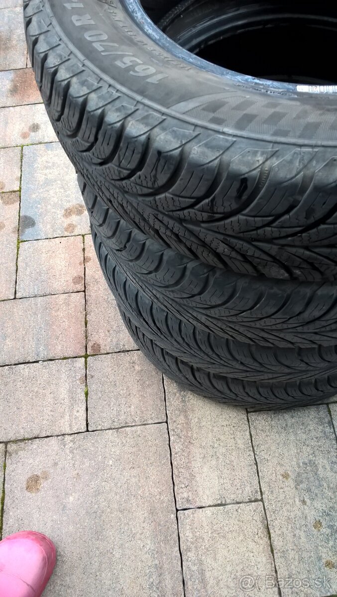 ZIMNÉ 165/70 R14 81T 4ks MATADOR a 2ks BARUM - UŽ OD 20-€/ks