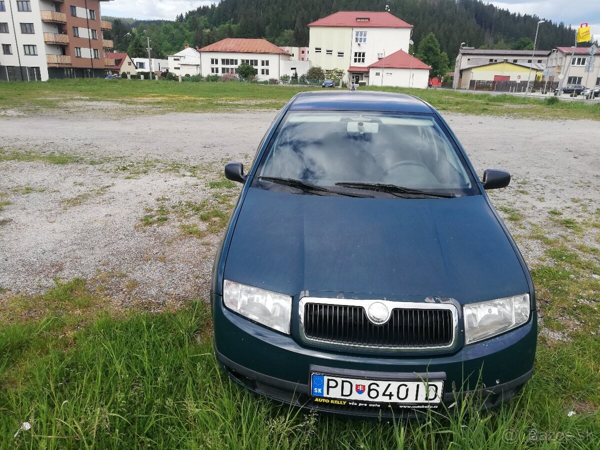 Škoda Fabia 1,4 mpi + lpg