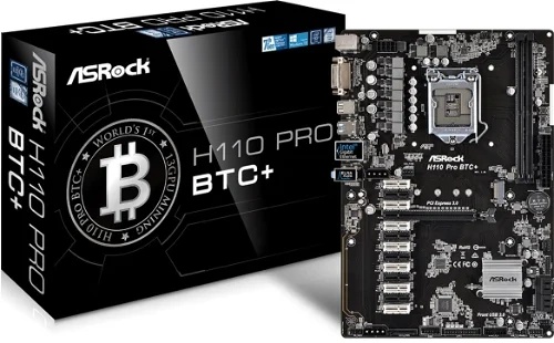 ASROCK H110 Pro BTC+