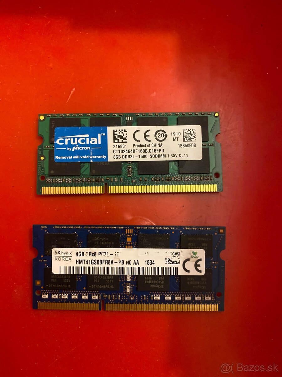 2x8 GB DDR3