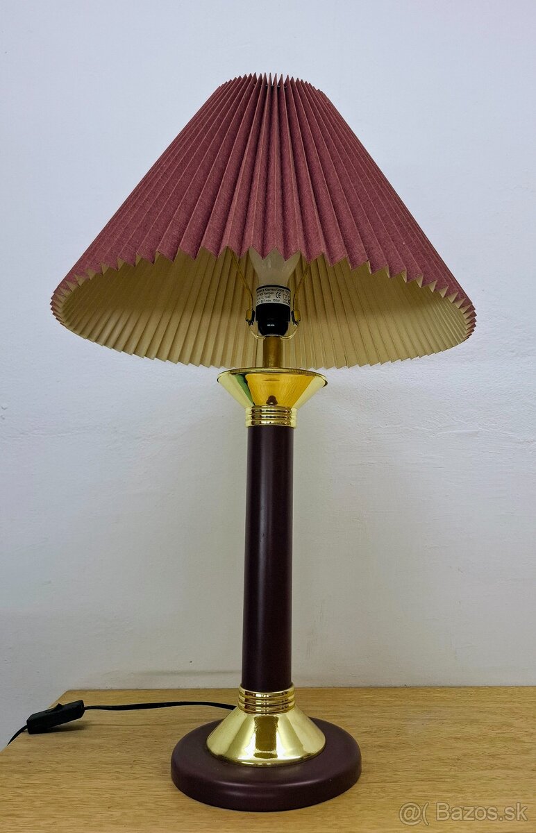 Vintage stolná lampa