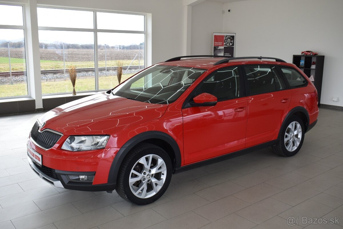 Škoda Octavia 1,6 TDI 81 kW, 1.maj,SCOUT,4x4,NAVI,