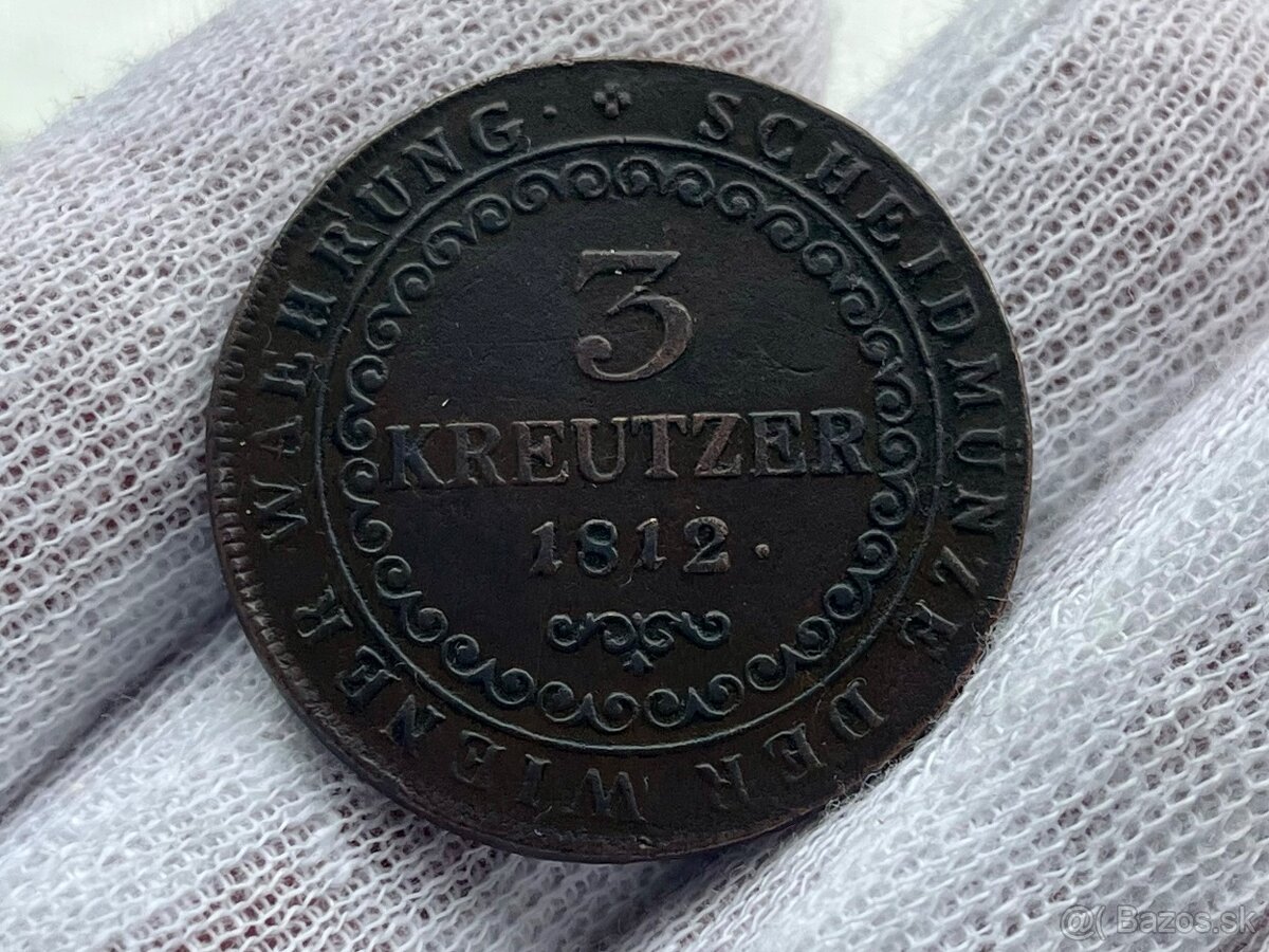 3 kreutzer 1812 b