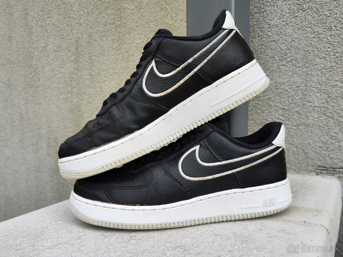 NIKE AIR FORCE 1 Low - Black & White, Originál vel. 42.5 EUR