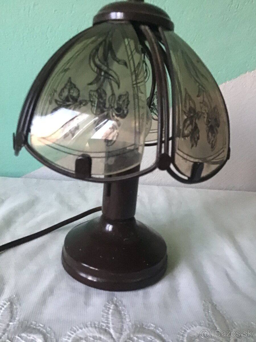 STARá RETRO KOVOVá LAMPA