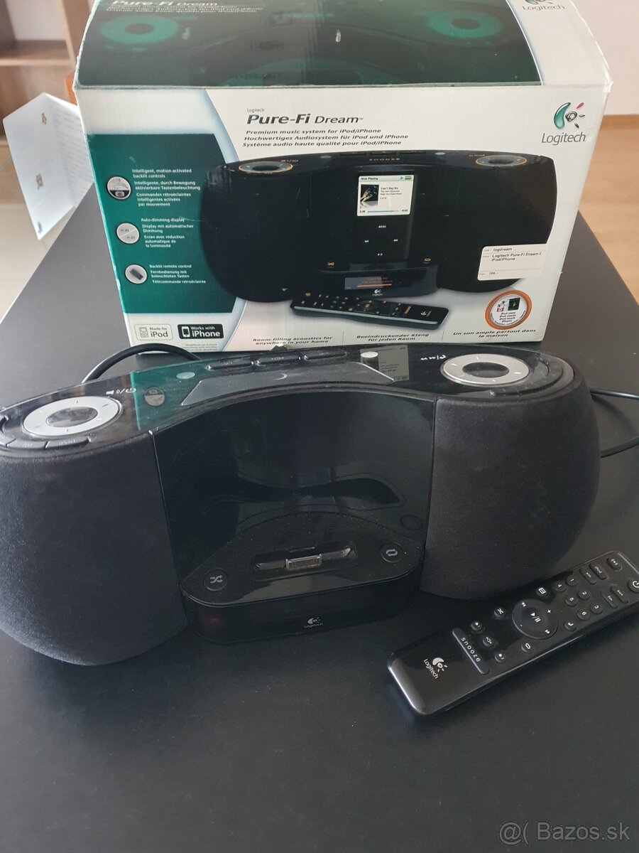 Logitech audio system + ovladac