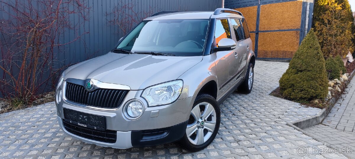 Škoda Yeti 2.0 TDi CR 4x4 r.v. 2012 184 tkm.