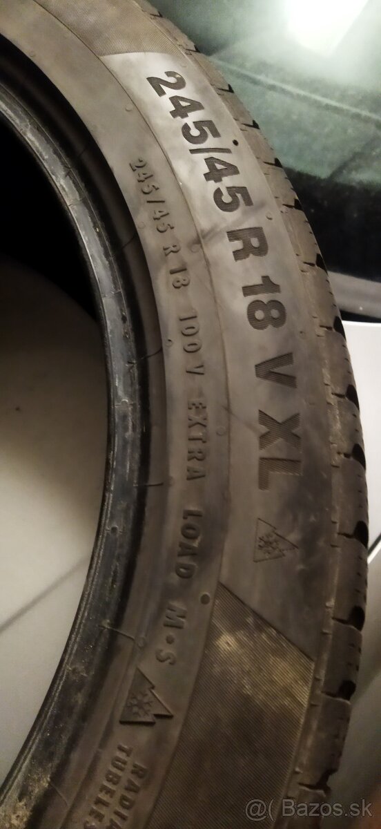 zimna pneumatika 245/45 R18