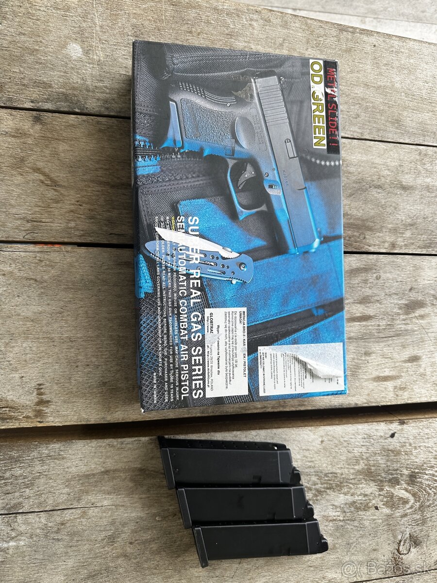 Airsoft limitovaný glock