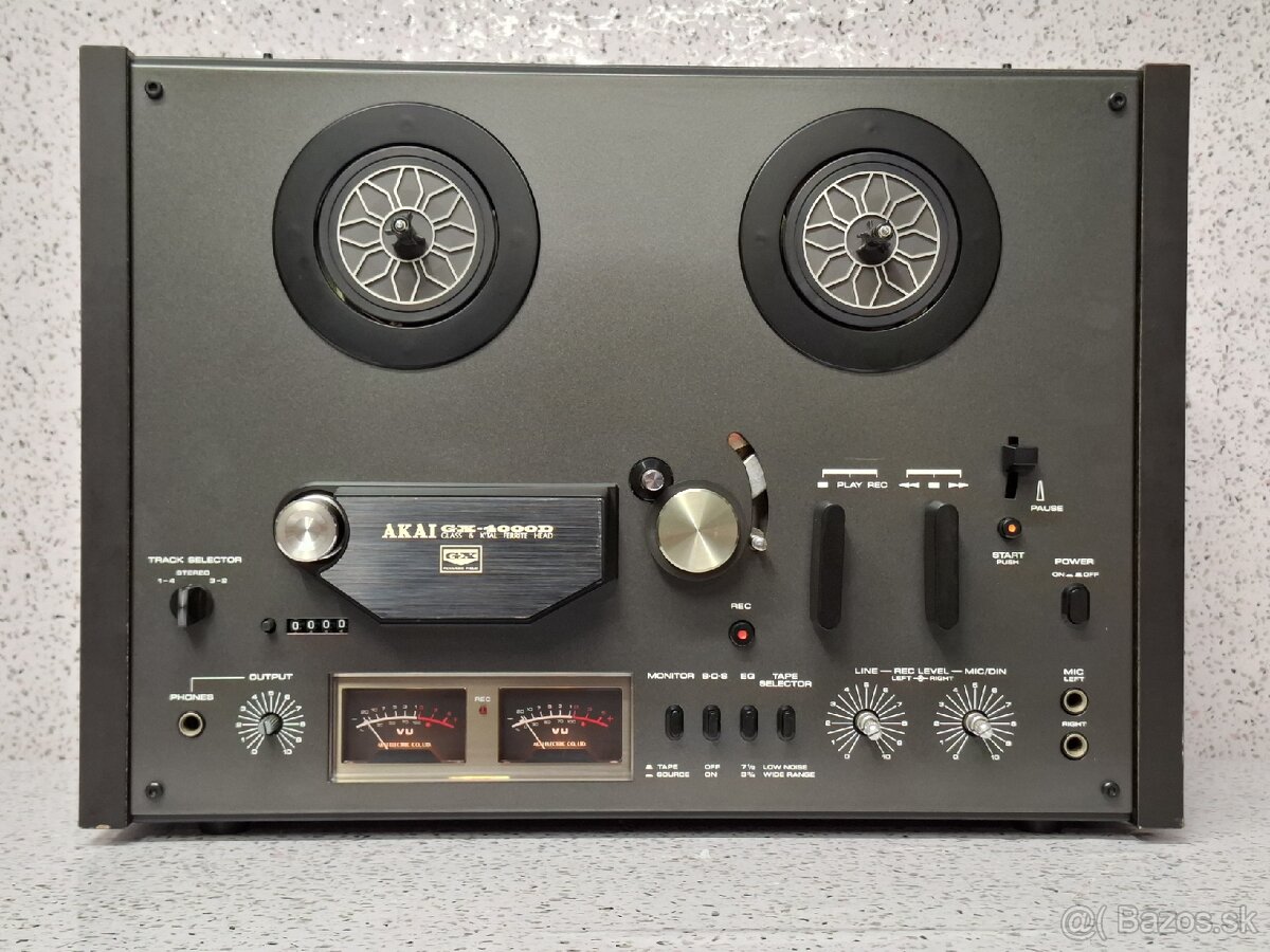 AKAI GX-4000D / REEL TO REEL / GLASS & X'TAL FERRITE HEAD