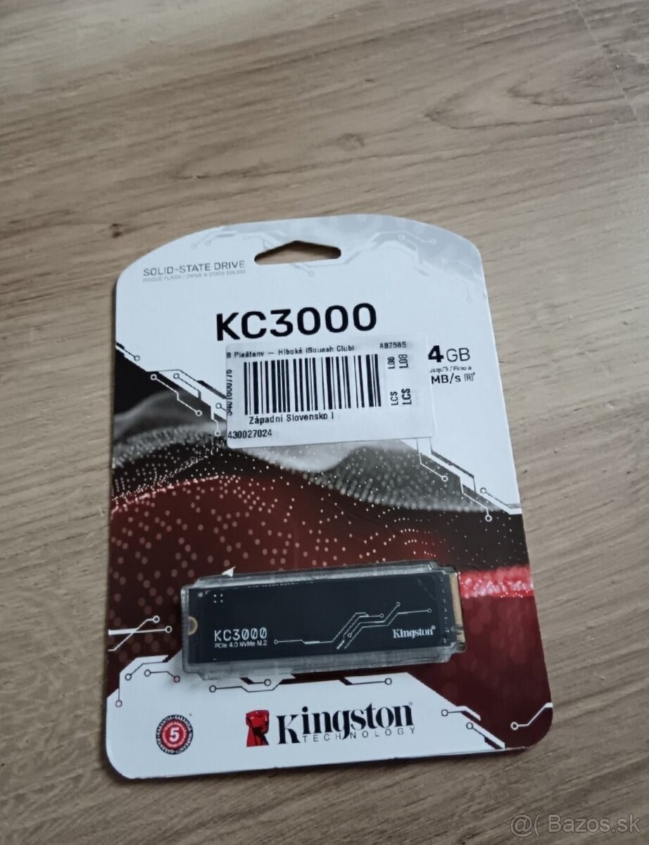 Kingston NVMe KC3000 1TB