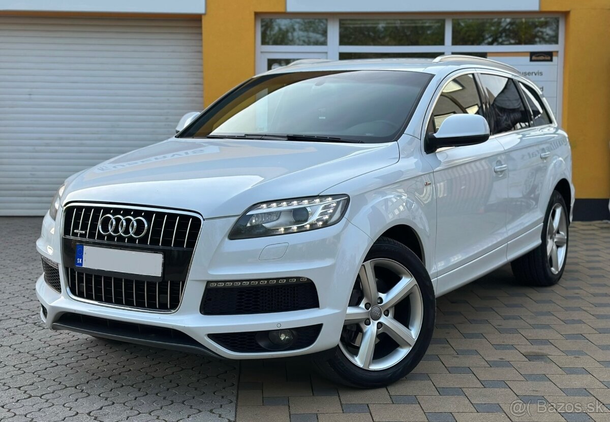 AUDI Q7 3.0TDI V6 180KW QUATTRO 3xSLINE FACELIFT MODEL 2013