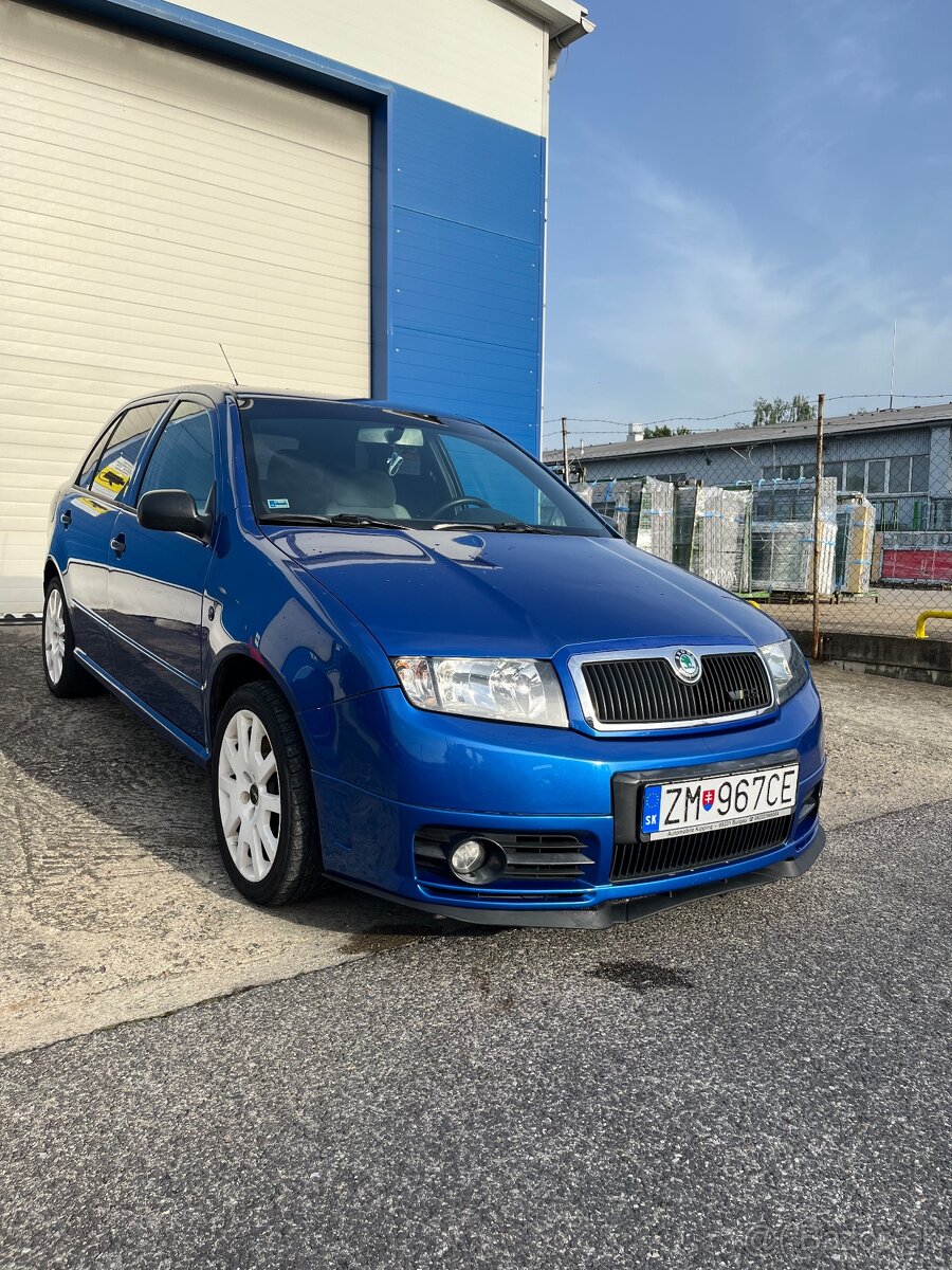 Škoda Fabia RS 1.9TDI 96kw