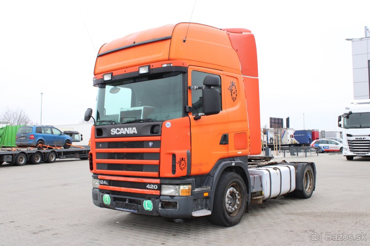 SCANIA 124L 420, RETARDER, LOWDECK