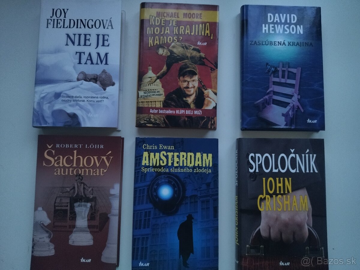 Bestsellery zahraničných autorov vydavateľstvo IKAR