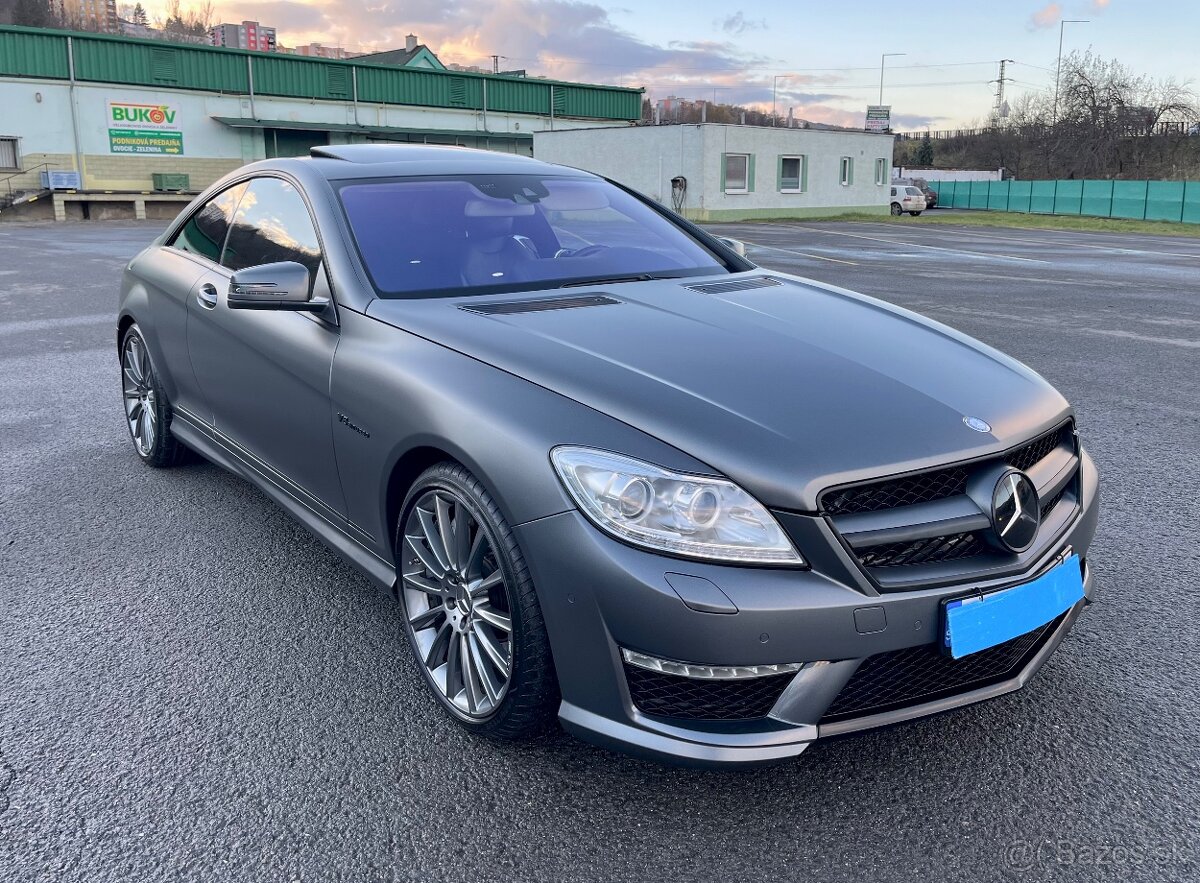 MERCEDES CL 63 AMG  V8 Facellift kúpené SR