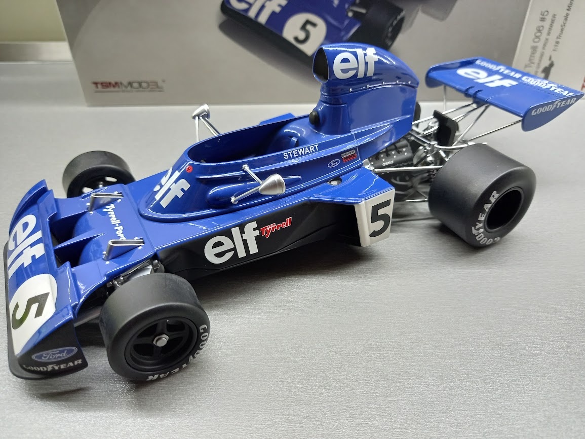 F1 TYRELL 006 JACKIE STEWART VÍTĚZ GP NĚMECKA 1973 TSM 1:18