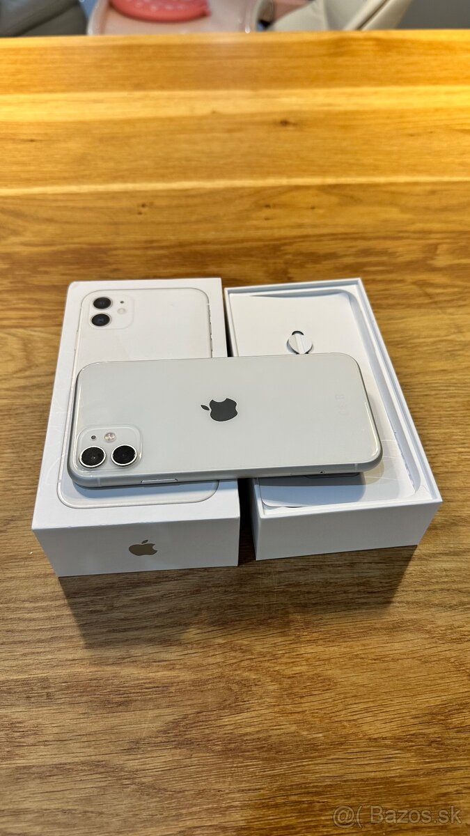 Predám Apple Iphone 11, White, 64GB