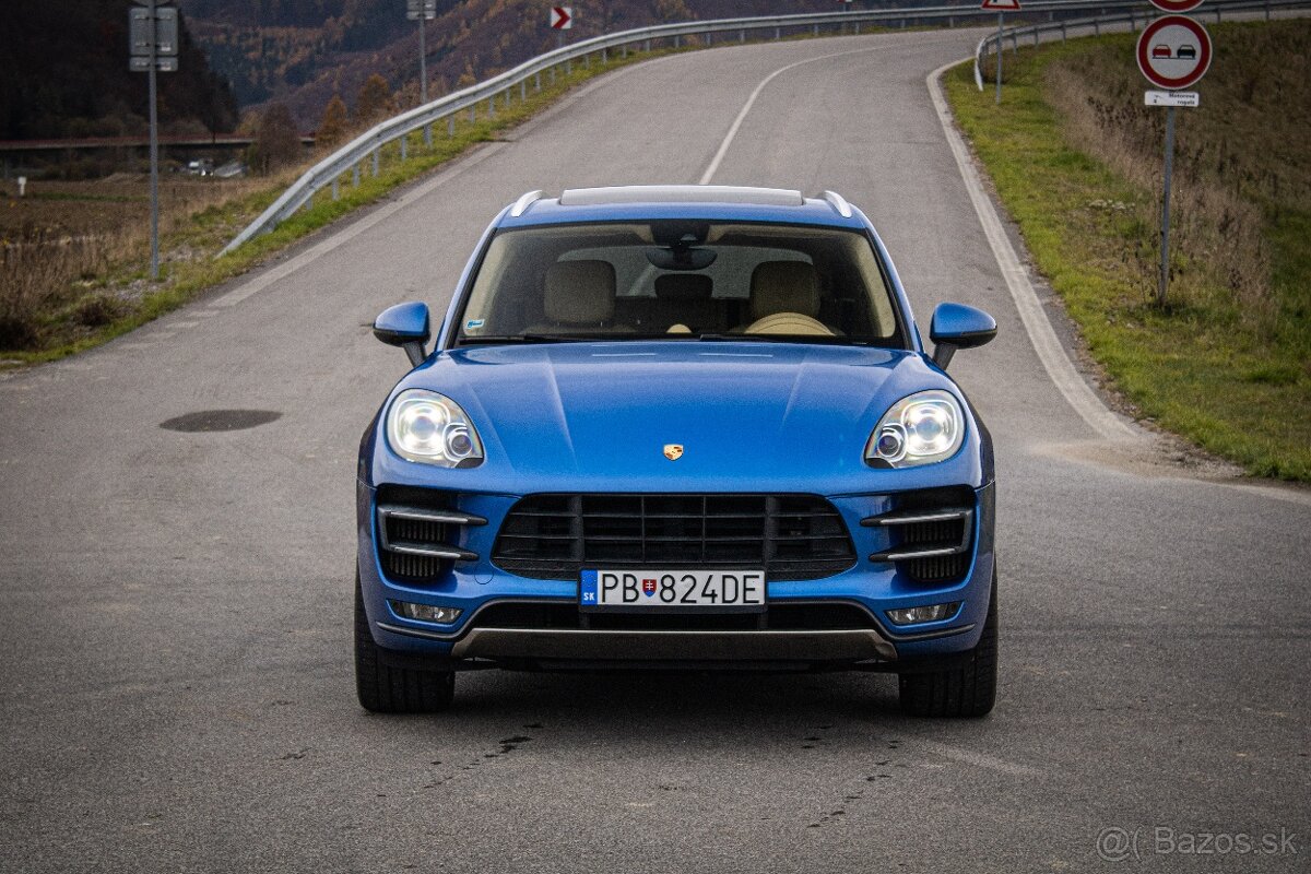 Porsche Macan Turbo PDK, Sport Chrono pack, Vzduch, Pano,DPH