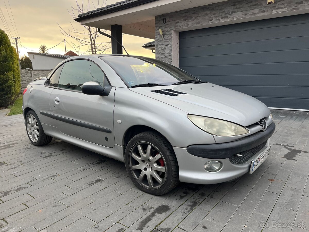 Peugeot 206 CC 2.0 benzín