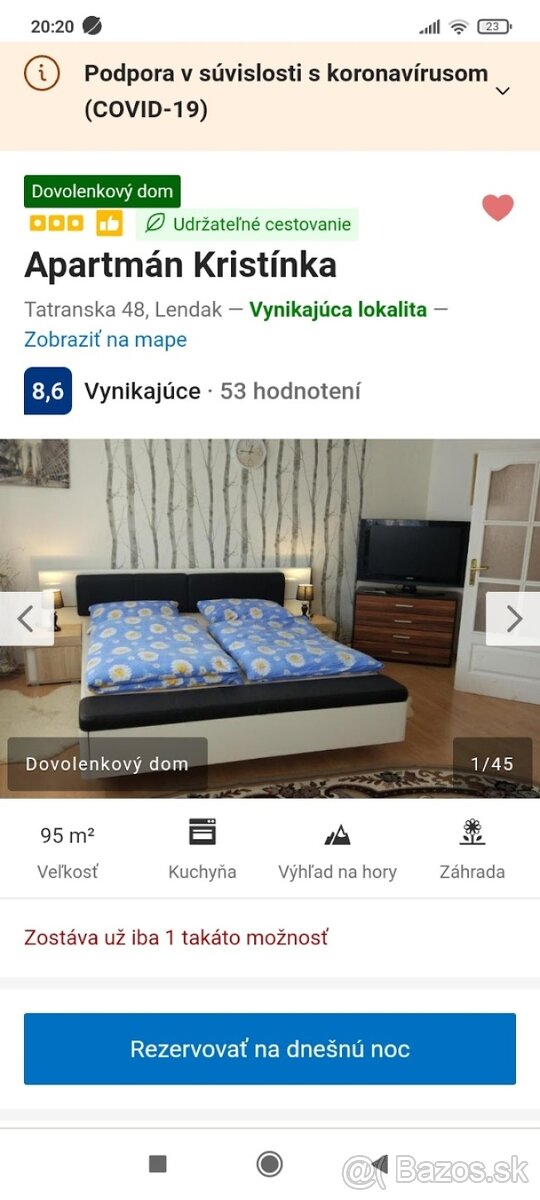 Apartmán Kristínka