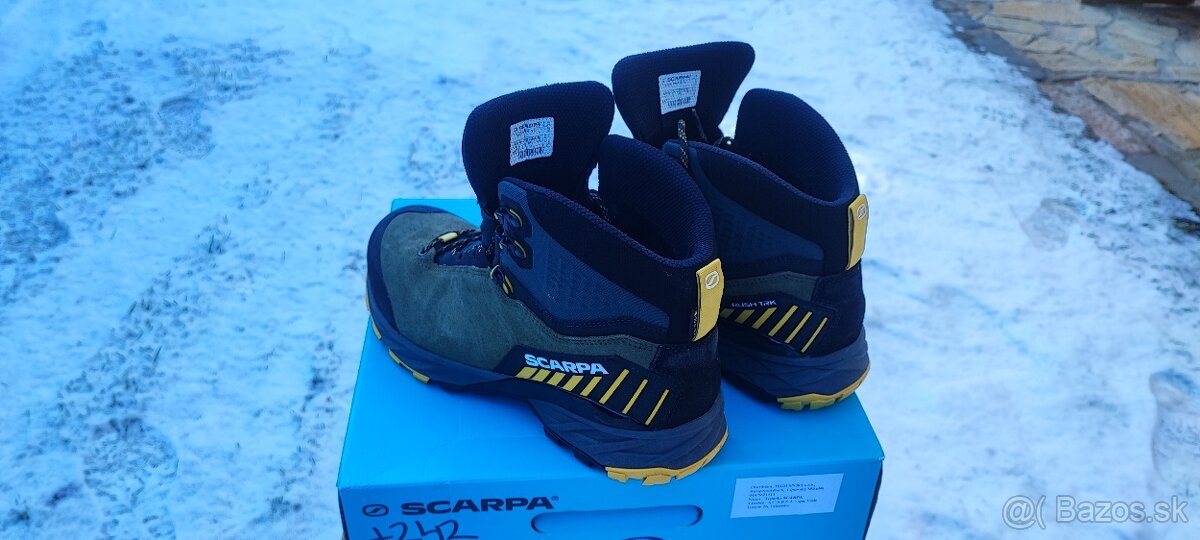 Scarpa Rush TRK GTX military/mustard