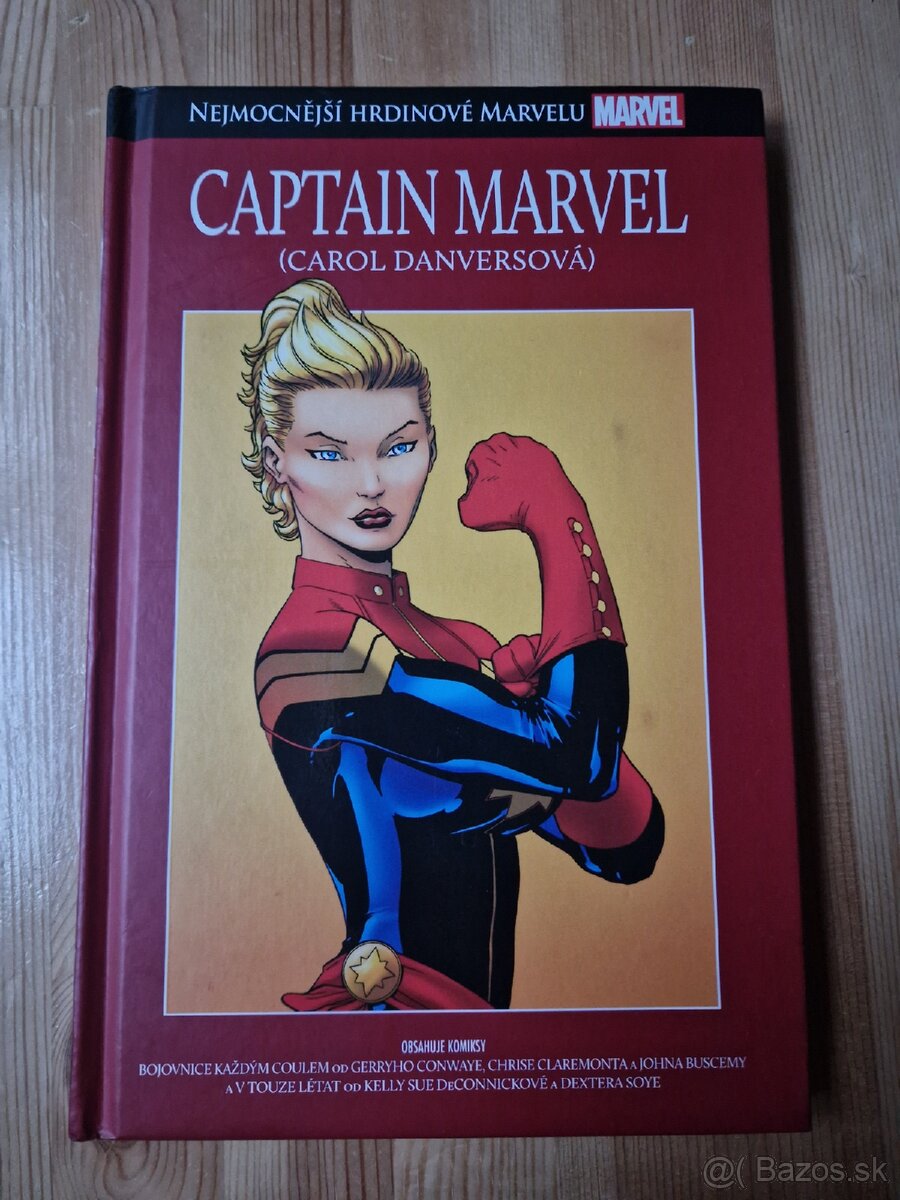 Predam komiksovú knihu Captain Marvel