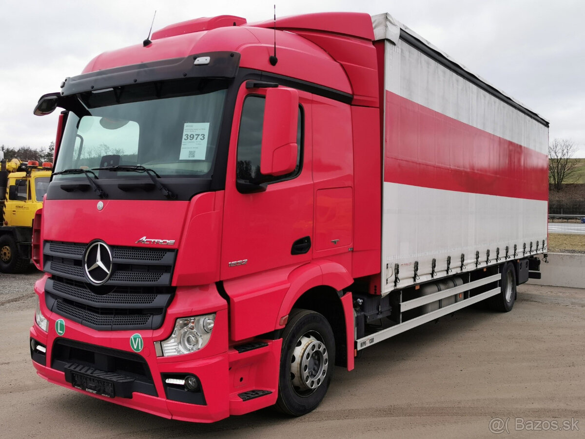 Prodám valník MERCEDES BENZ ACTROS 1832 L EURO 6