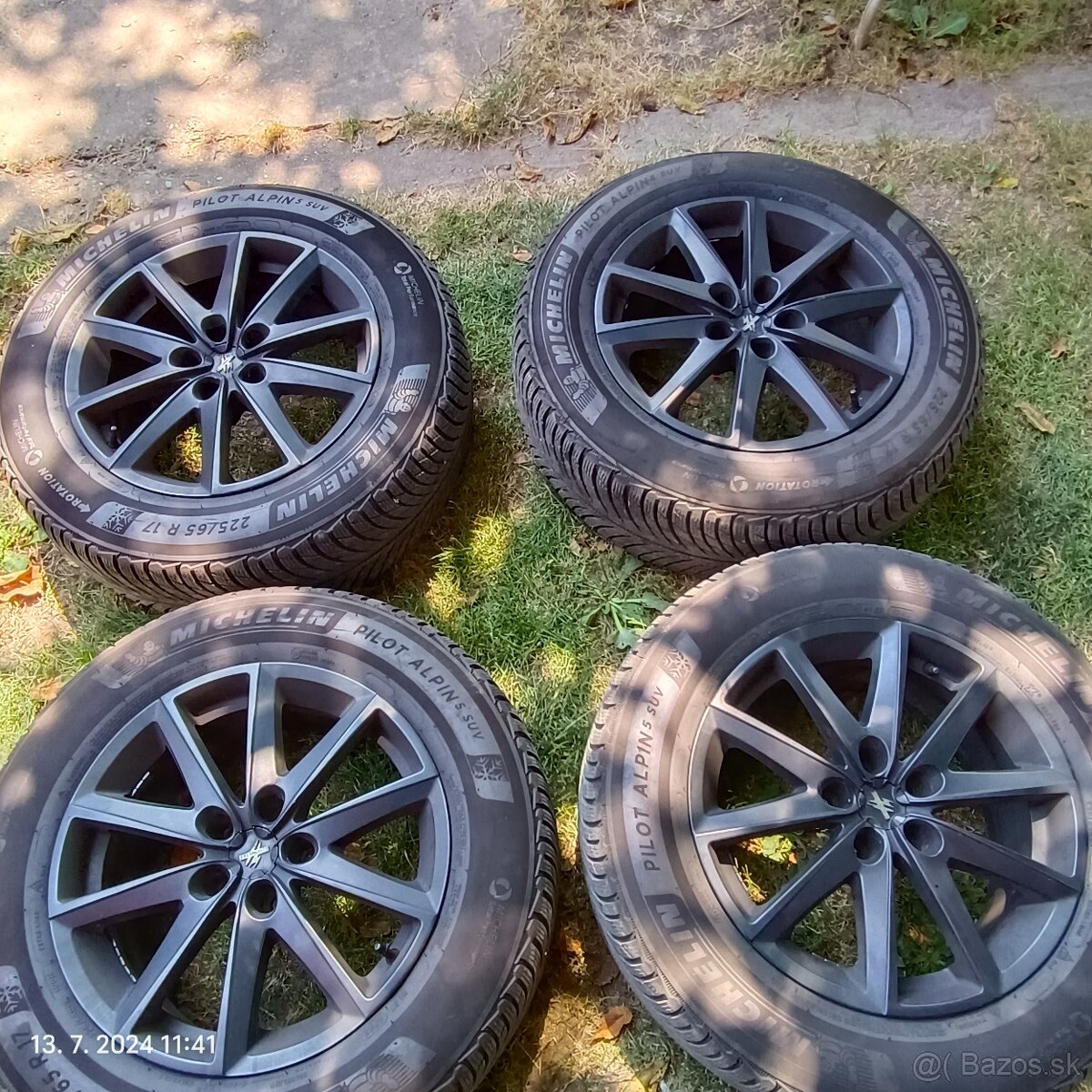 Alu disky R17 5x110 225/65/r17 Jeep