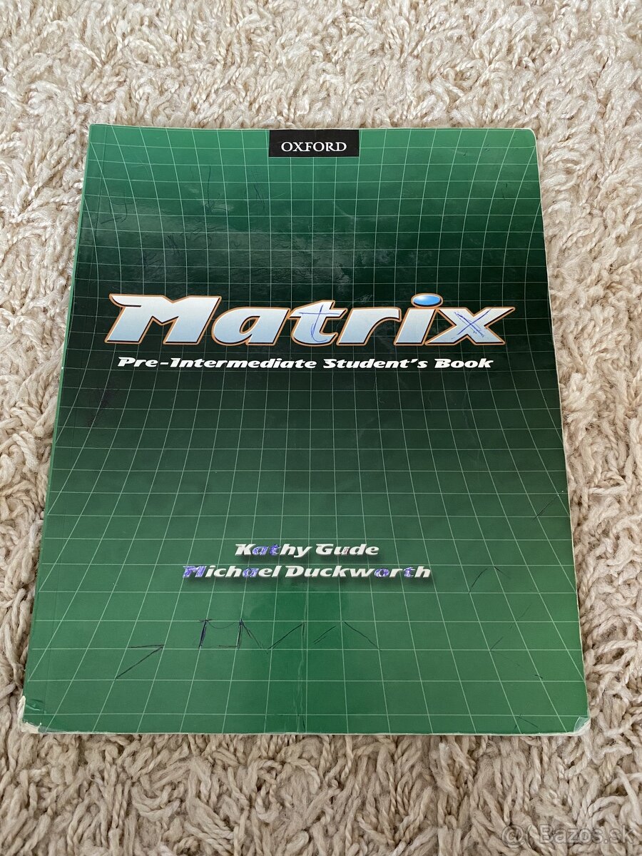 Učebnica Matrix Pre-intermediate student´s book