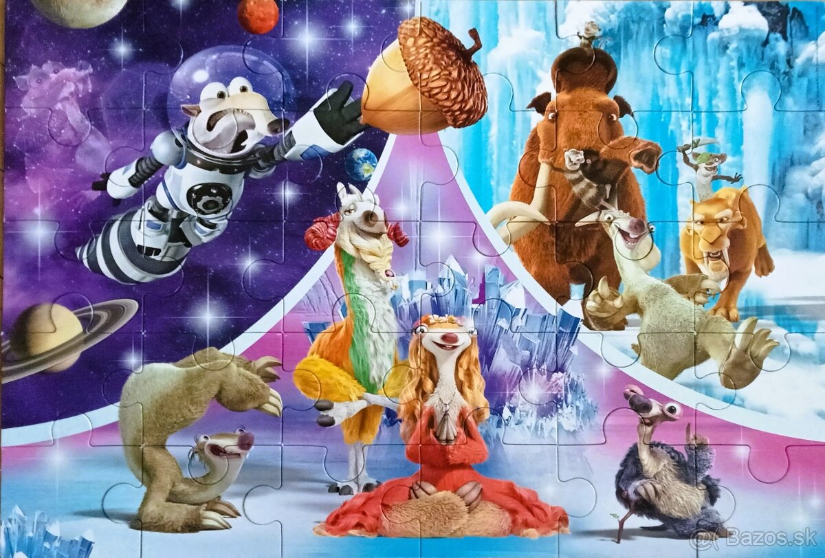 Puzzle Doba Ľadová / Ice Age - 30 dielov