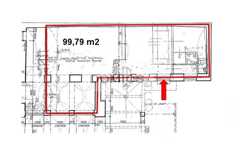 Obchod. priestory Hlavná (99 m2, výklad, príz., KE-St.m.)