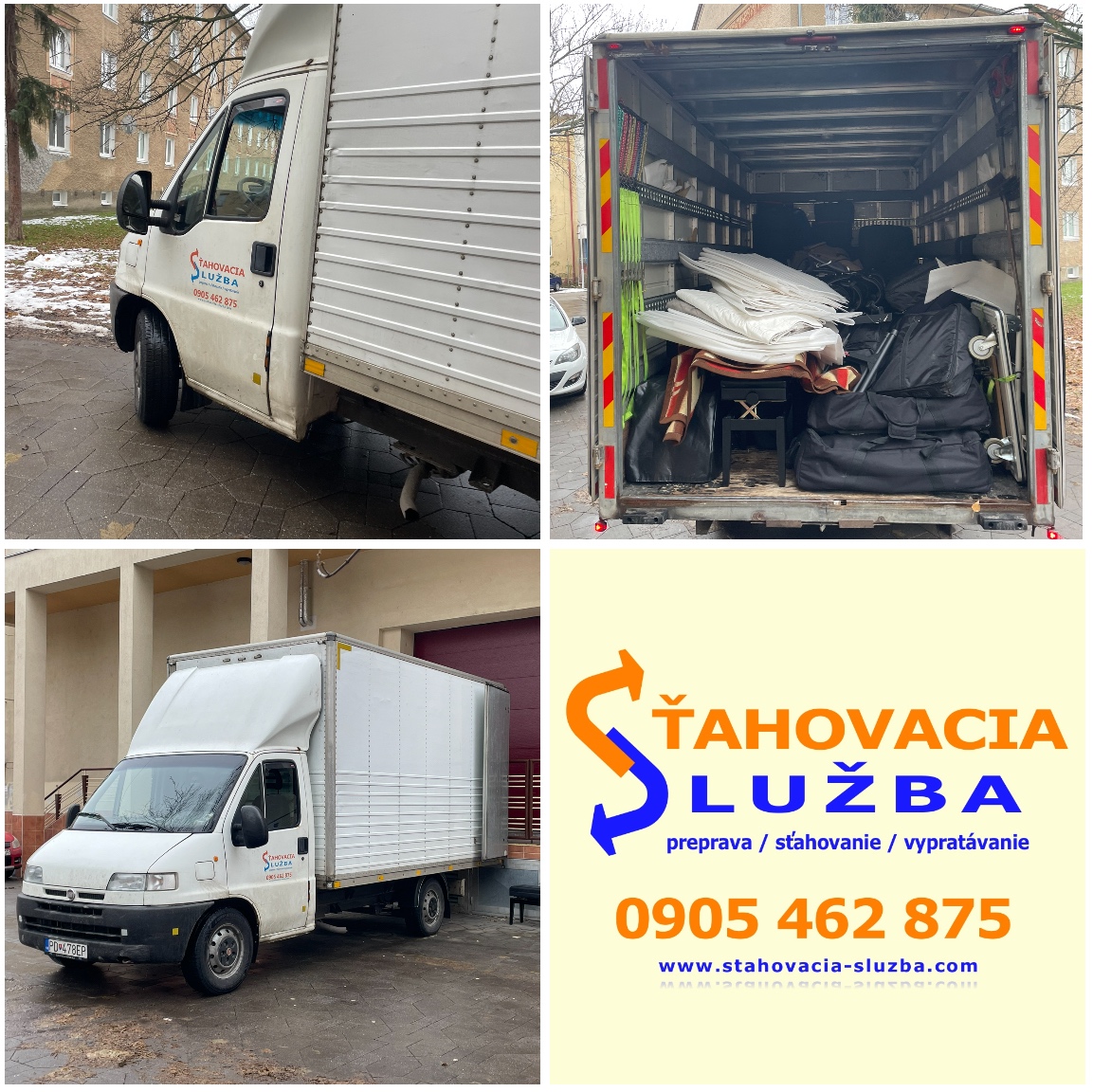 ☎ 0905 462 875 SŤAHOVACIA SLUŽBA PREPRAVA 3