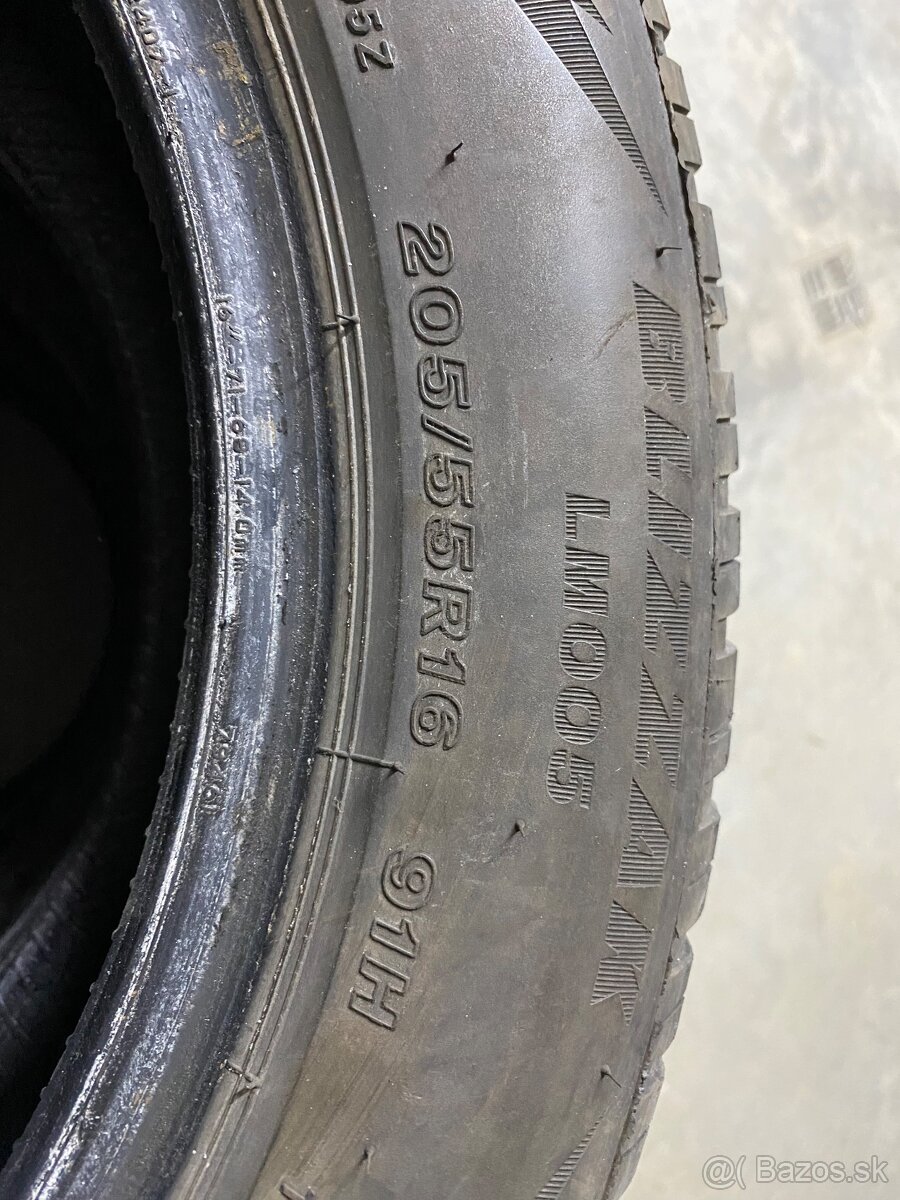 Zimné pneumatiky 205/55R16 91H