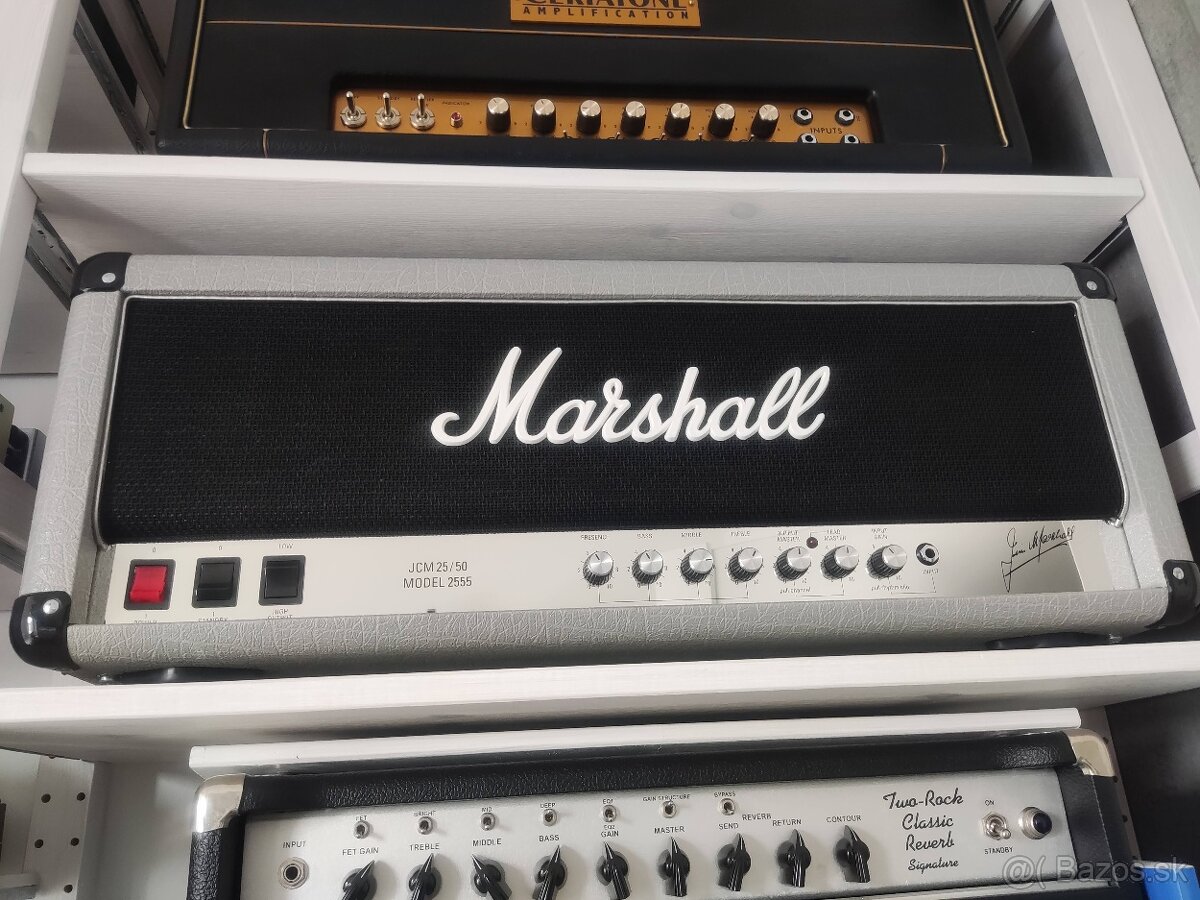 Marshall 2555X Silver Jubilee 100W + 2551BV