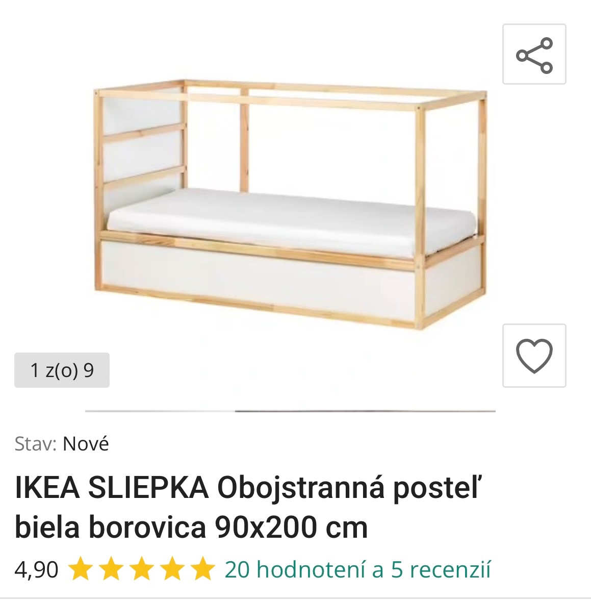 Detská posteľ IKEA