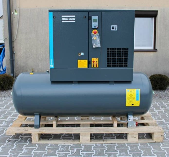 skrutkový kompresor ATLAS COPCO G7 7,5 kW