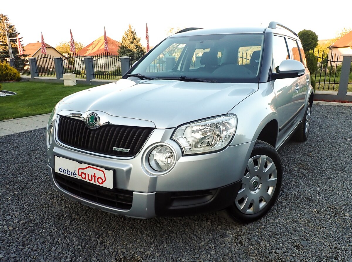 ŠKODA YETI 1.6TDI 77kW 2012 124tis km GreeLine Manual