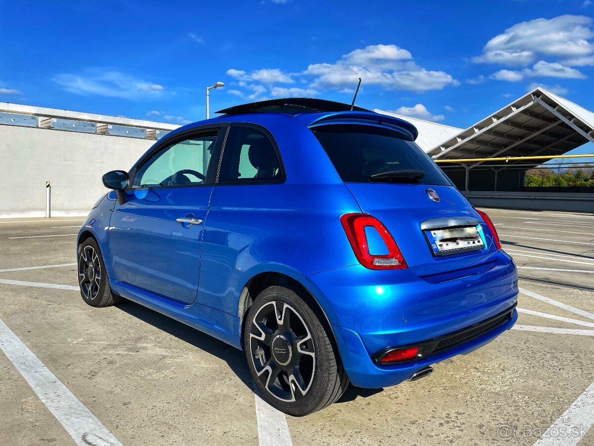 Predám nádherný Fiat 500 v krásnej farbe.