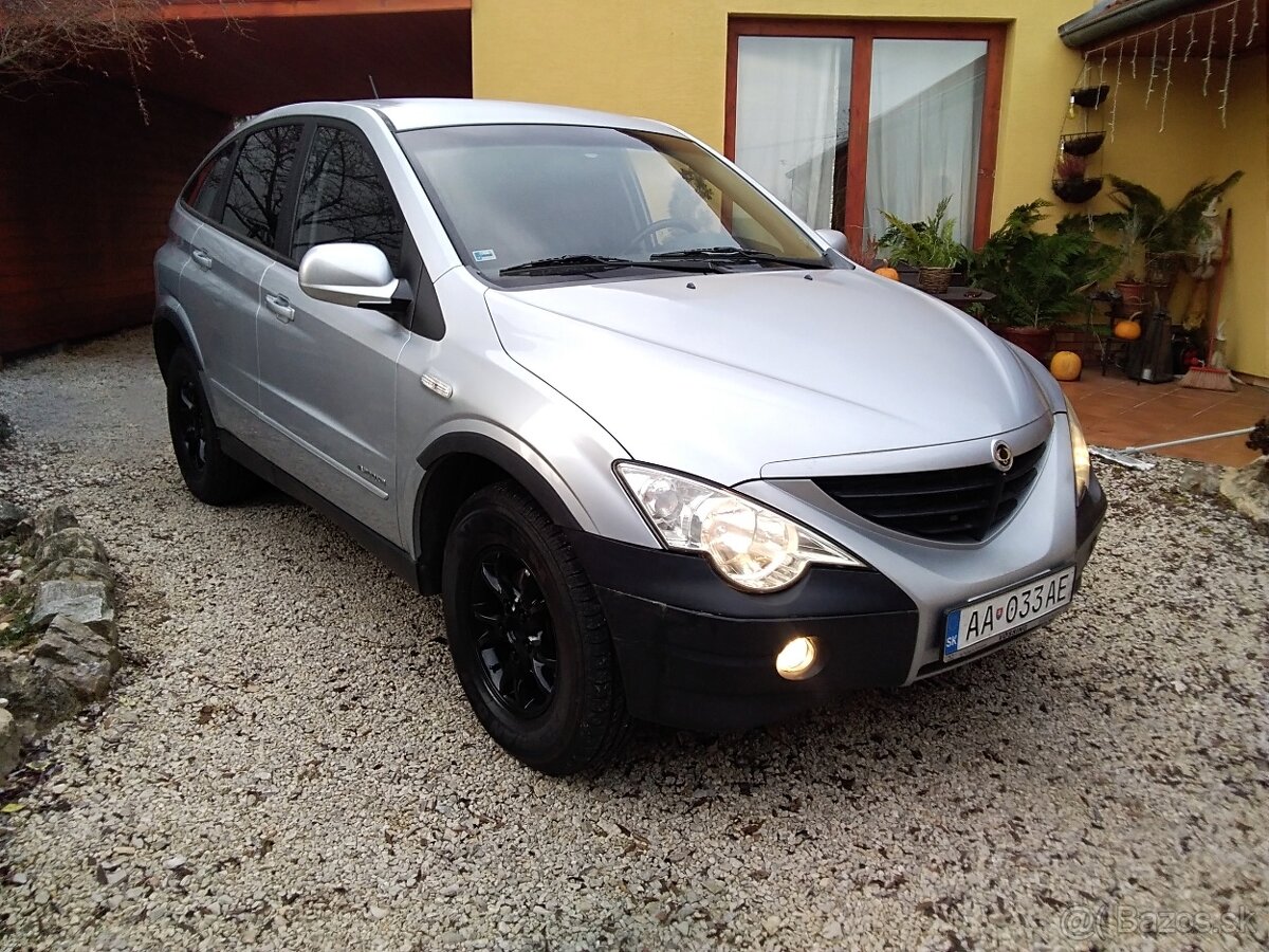 Predám Ssangyong Actyon 2.0 diesel 4wd AUTOMAT