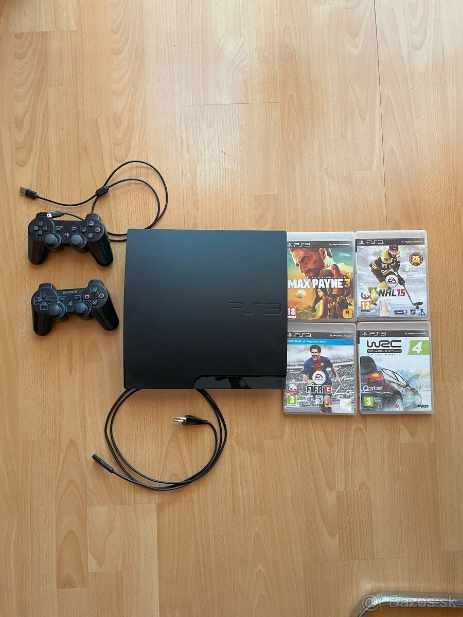 PlayStation 3 Slim + Hry