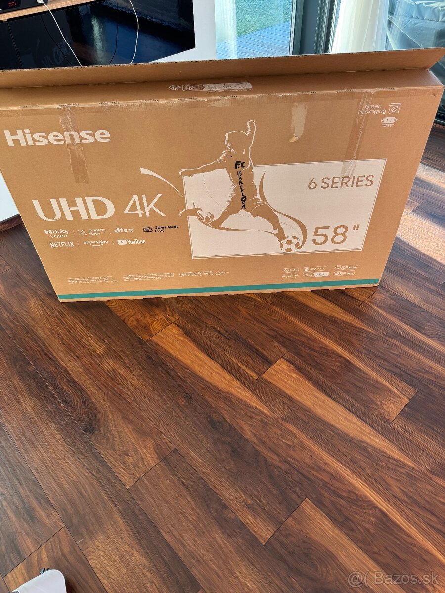 Televízor Hisense UHD 4K 6series 58