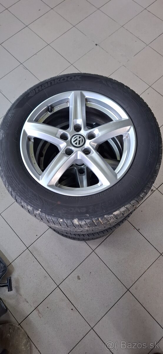 Elektrony 5x112 pneu 205/60 r.16  Zimne Hankook