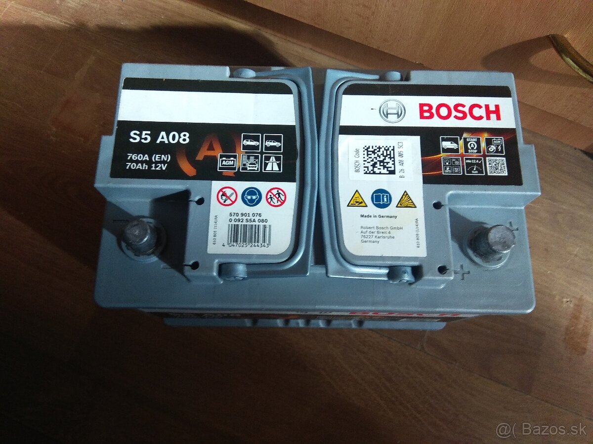 Bateria Bosch S5 70 Ah