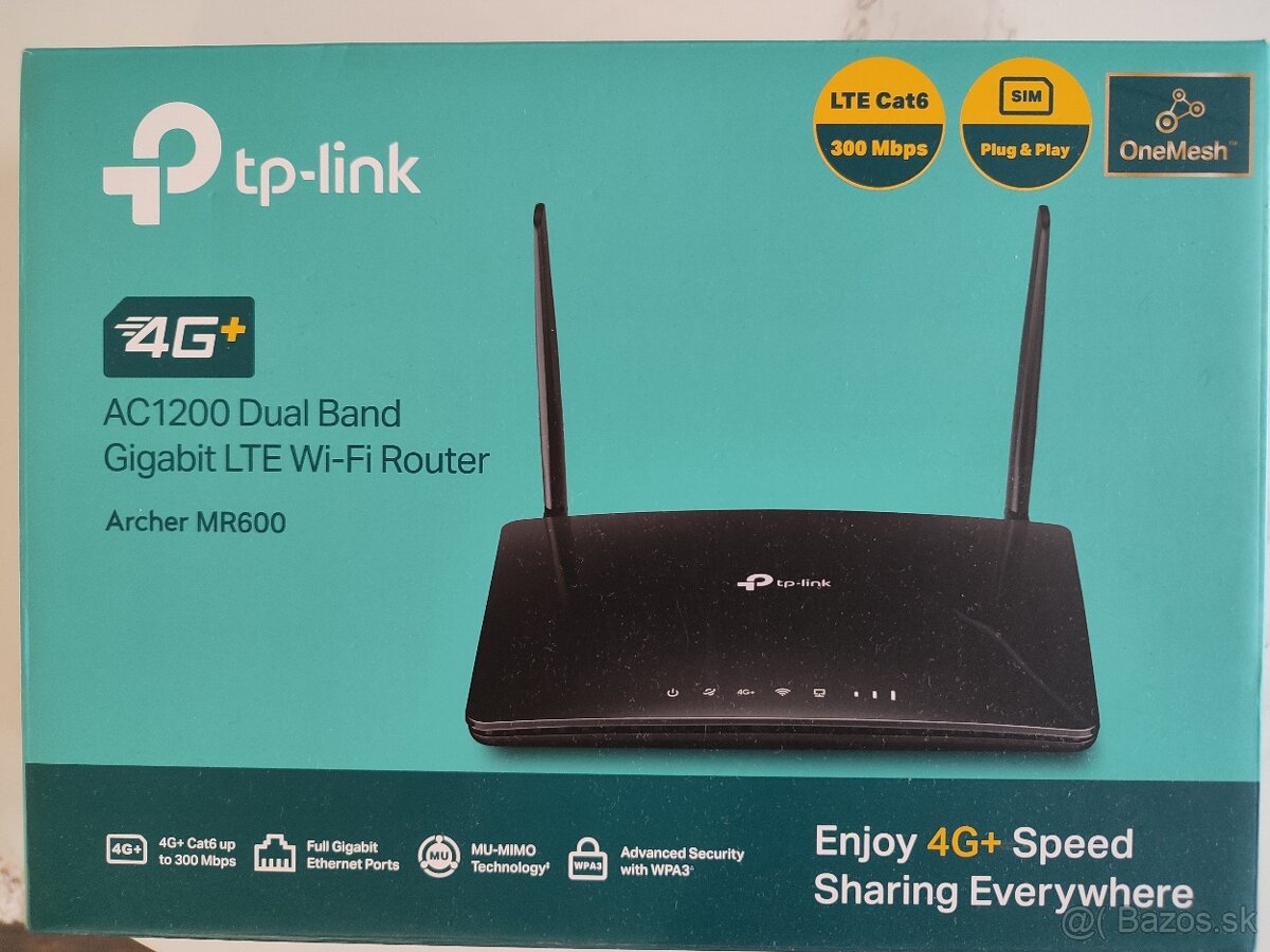 Tp link ac1200 dual band gigabit lte wifi router