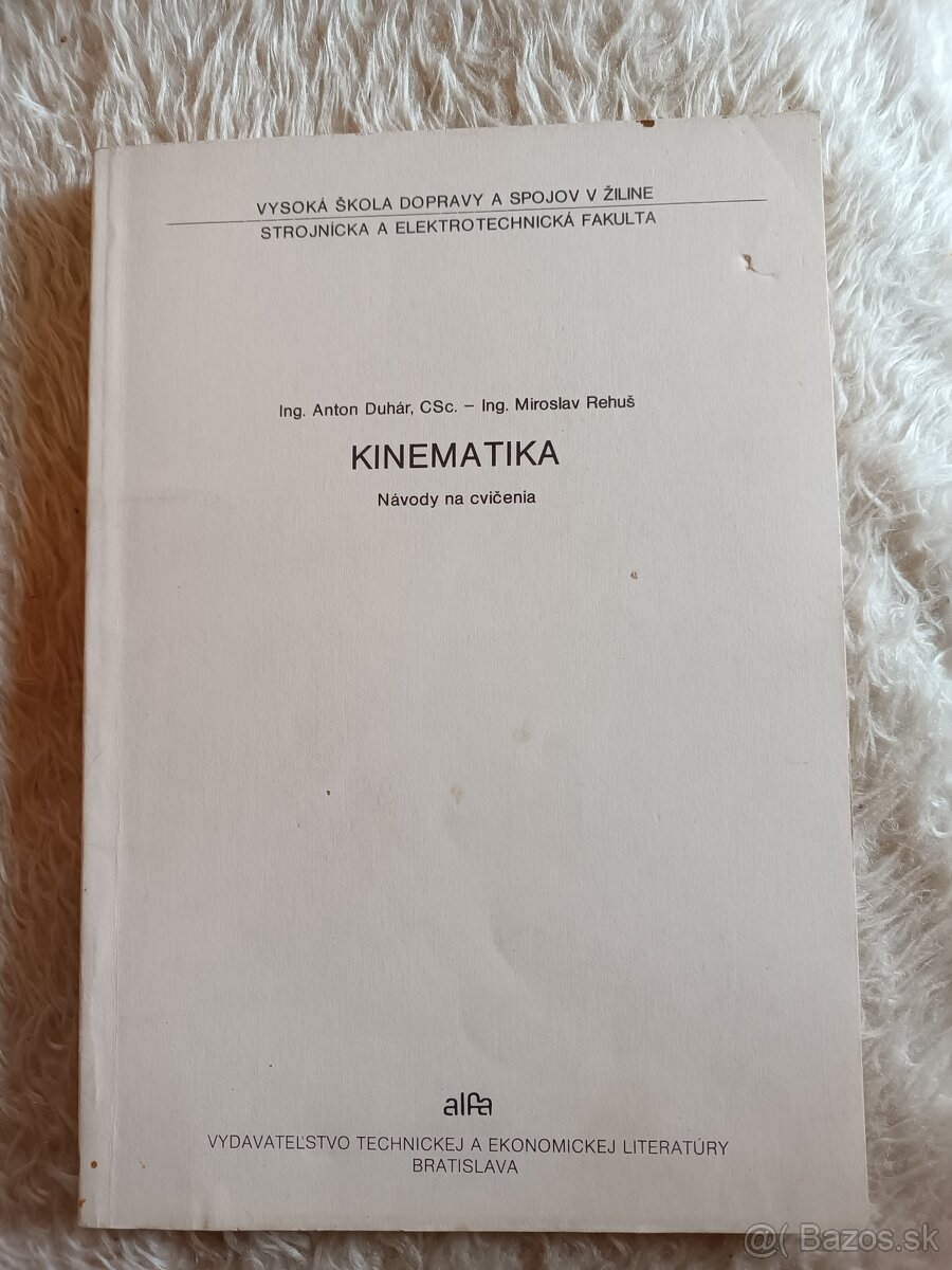 Skriptá „Kinematika: Návody na cvičenia - 1988