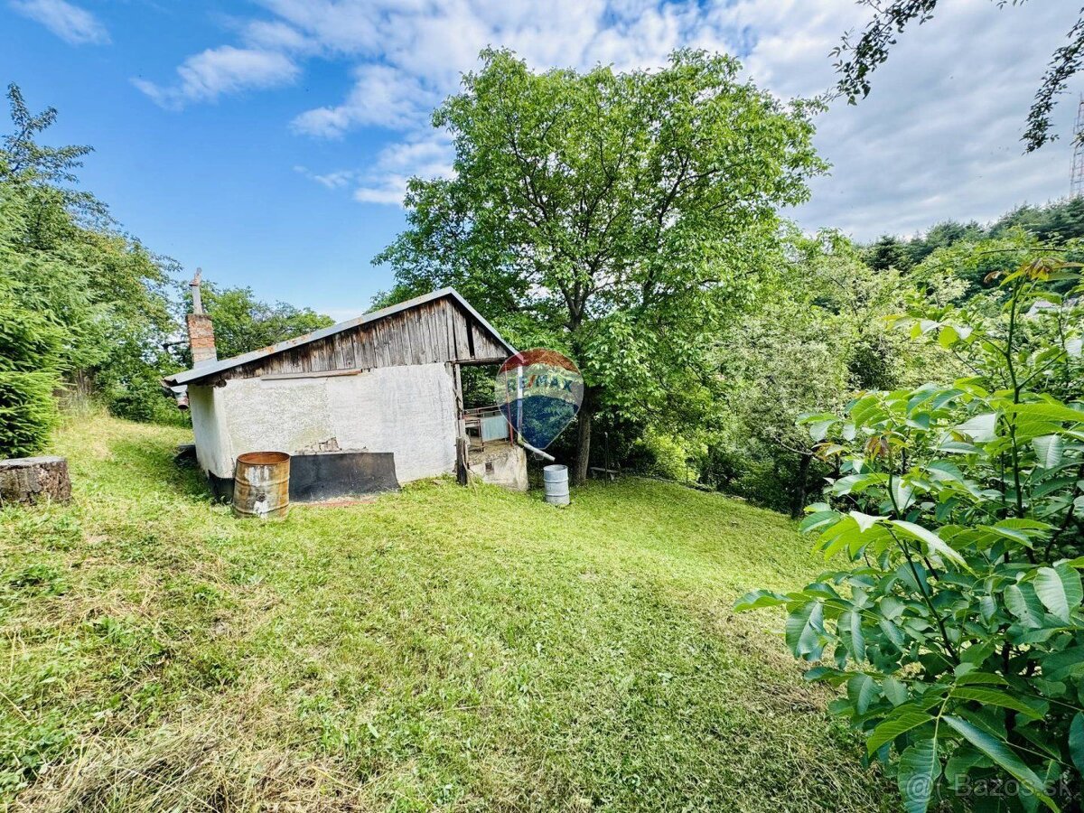 Na predaj záhrada s chatou, Žľaby Košice-Sever