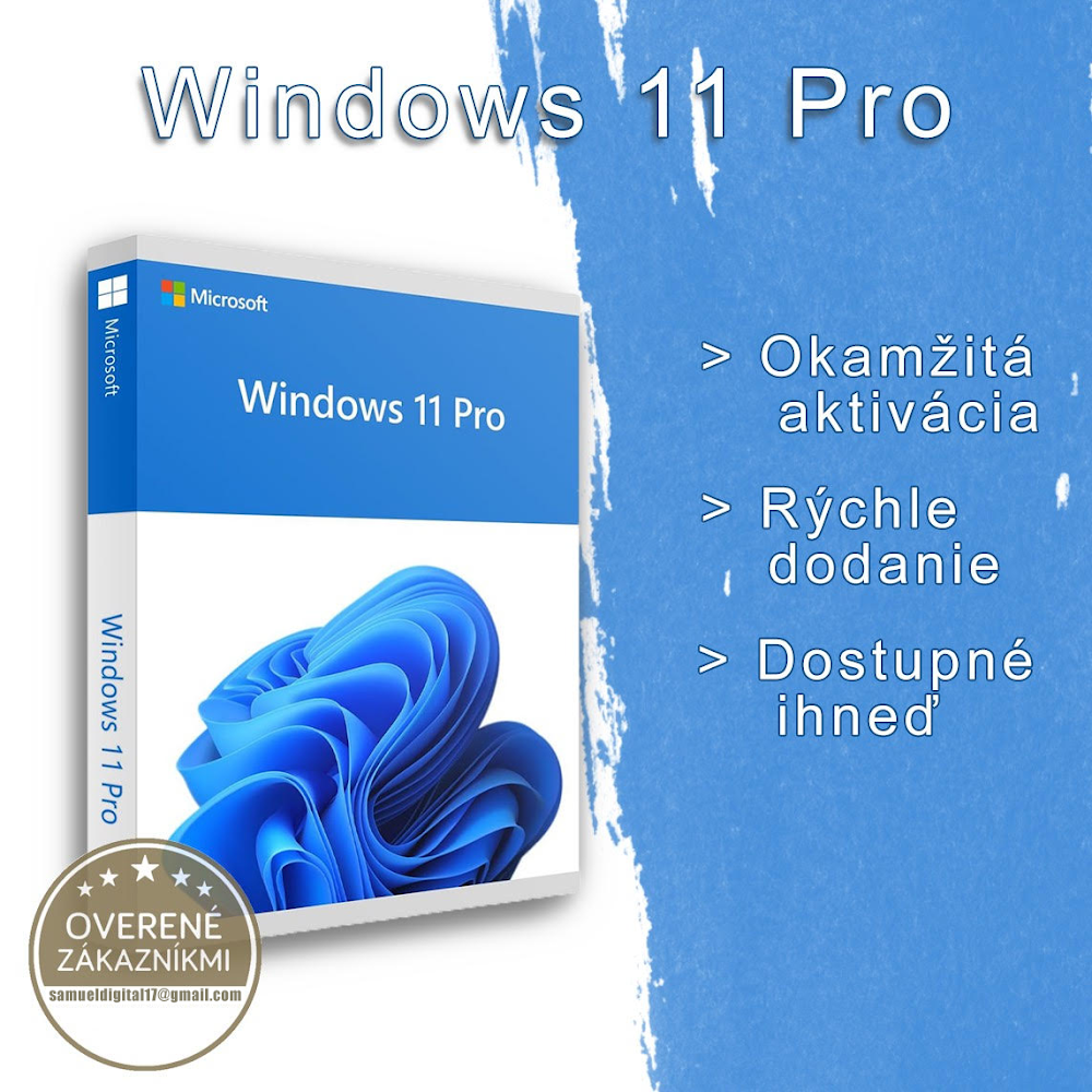 [✔️] WINDOWS 11 PRO/HOME >Doživotný<  |RETAIL|