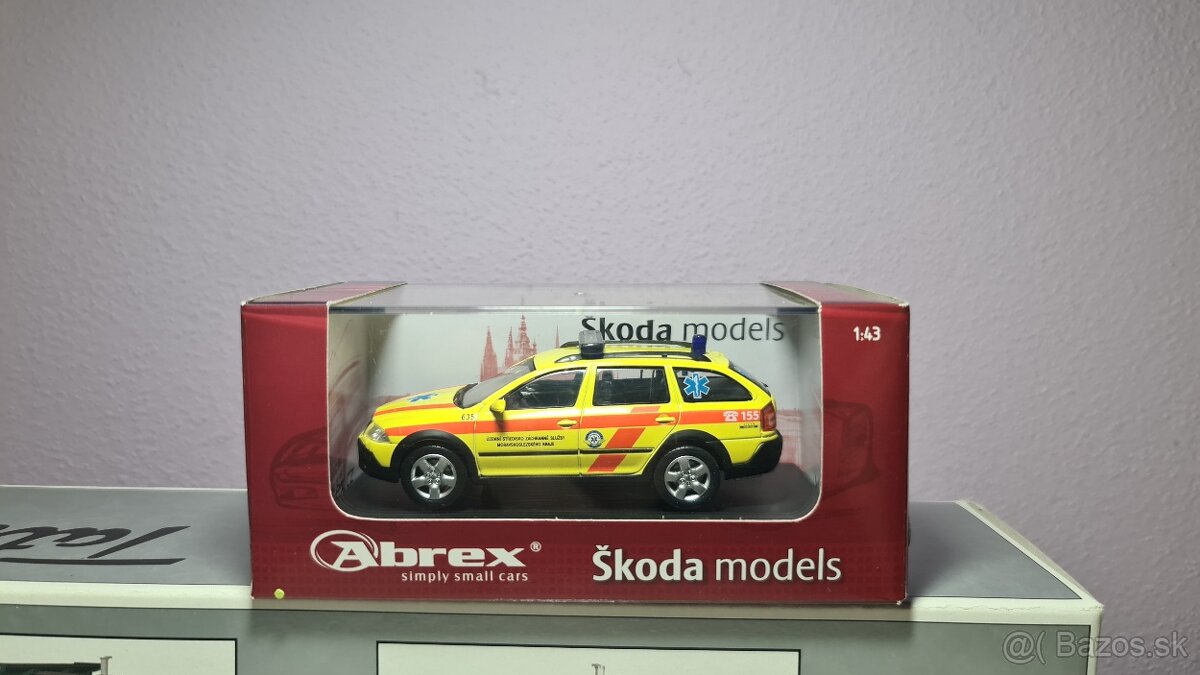 1:43 ŠKODA OCTAVIA COMBI SCOUT CZ RESCUE